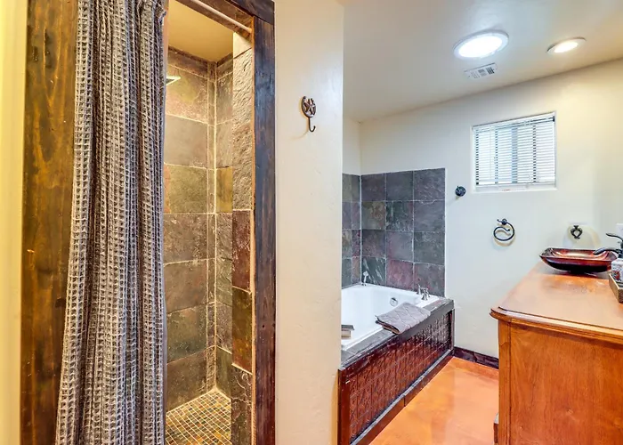 Swim & Courtyards: Estate Near Sabino Tucson